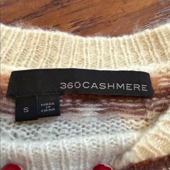 360 Cashmere Twiggy 100% Cashmere Sweater Size S - Picture 3 of 10